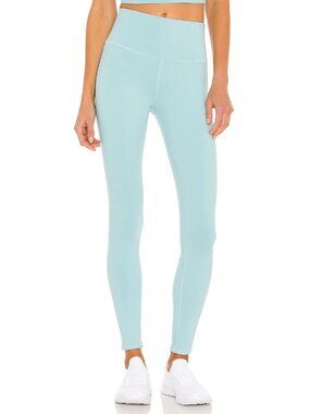 NWT Alo Yoga High-Waist Airbrush Legging in Blue Quartz Stretch Workout XS